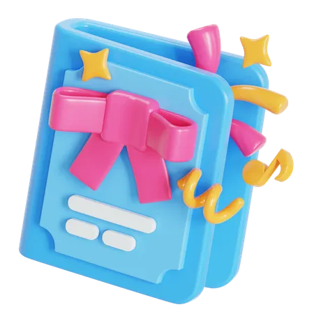 Birthday invitation  3D Icon