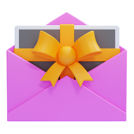 Birthday Invitation  3D Icon