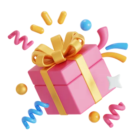 Birthday presents  3D Icon
