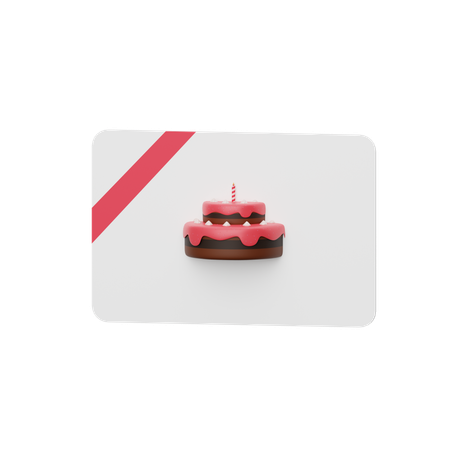 Birthday Voucher  3D Icon
