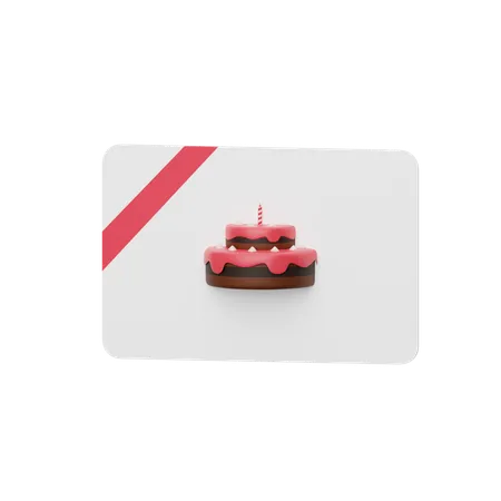 Birthday Voucher  3D Icon