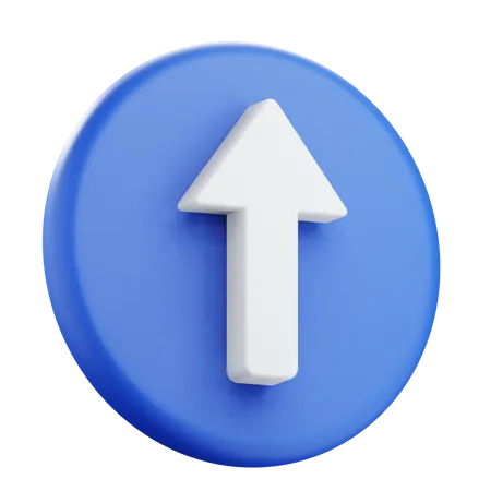 Hoch  3D Icon