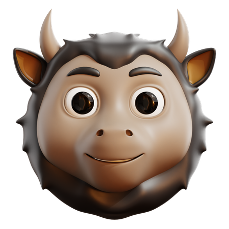 Búfalo  3D Icon