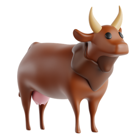 Búfalo  3D Icon