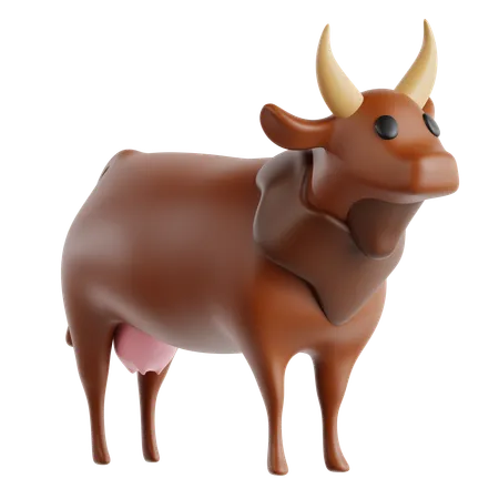 Búfalo  3D Icon