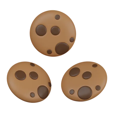Biscoito  3D Icon