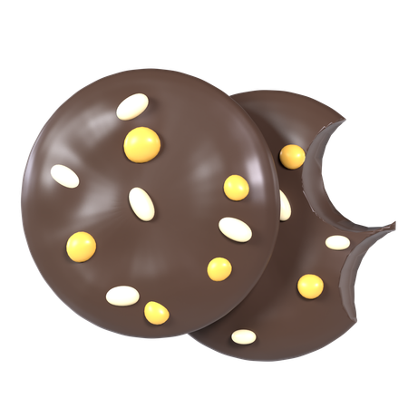 Biscoito  3D Icon