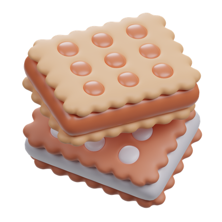 Biscoitos  3D Icon