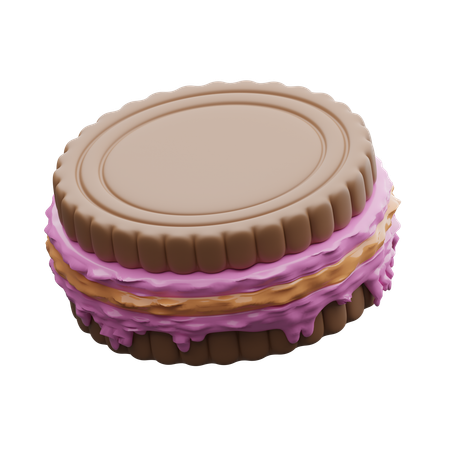 Biscoitos  3D Icon