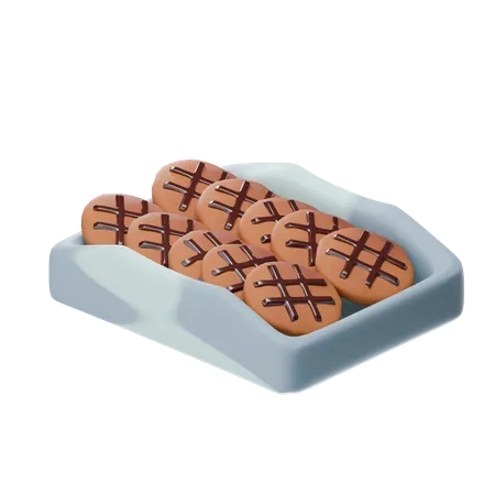 Biscoitos  3D Icon