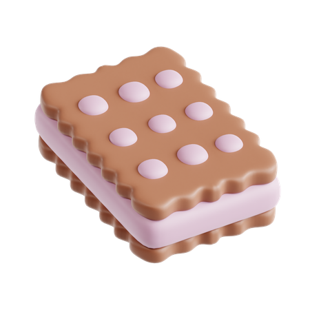 Biscoitos  3D Icon