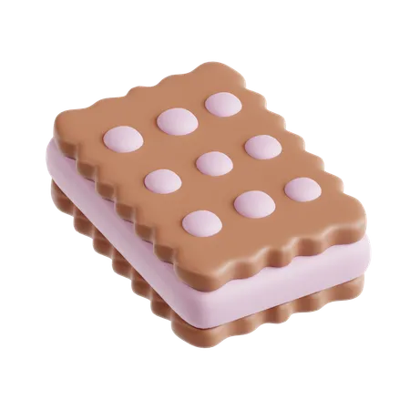 Biscoitos  3D Icon