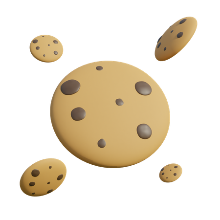 Biscoitos  3D Illustration