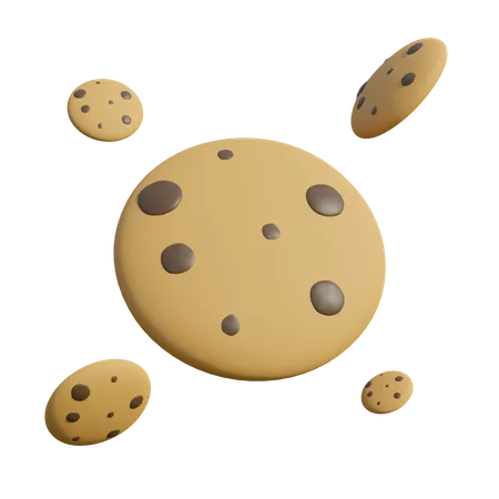 Biscoitos  3D Illustration