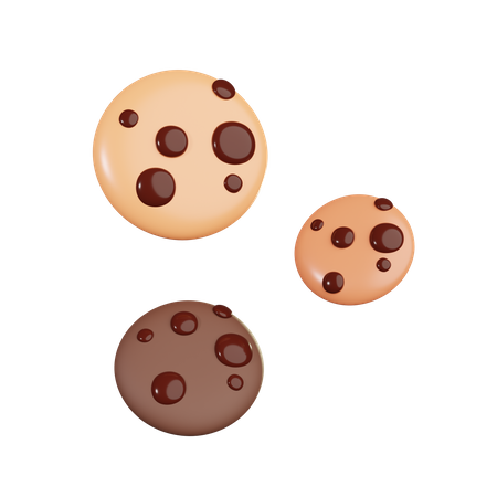 Biscoitos  3D Illustration