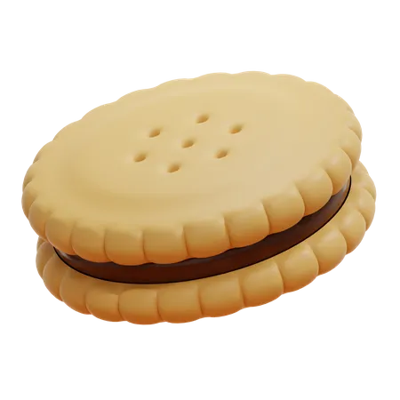 Biscoitos  3D Icon