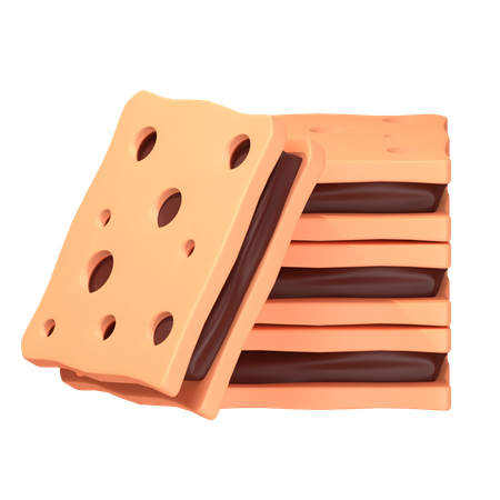 Biscoitos  3D Icon