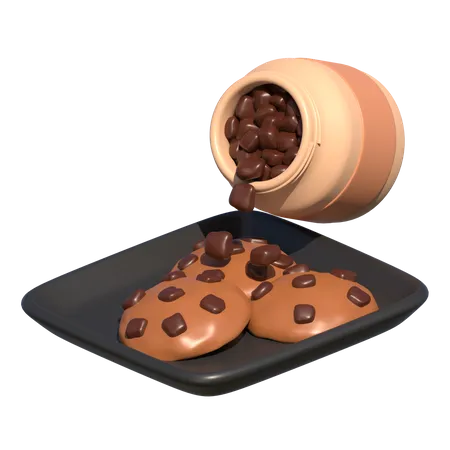 Biscoitos  3D Icon