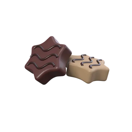 Biscoitos de chocolate  3D Icon