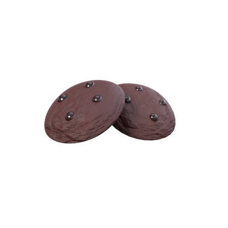 Biscoitos de chocolate  3D Icon