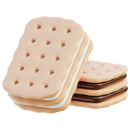 Biscuit  3D Icon