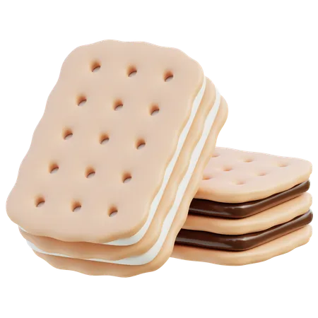 Biscuit  3D Icon