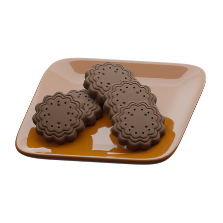 Biscuit  3D Icon