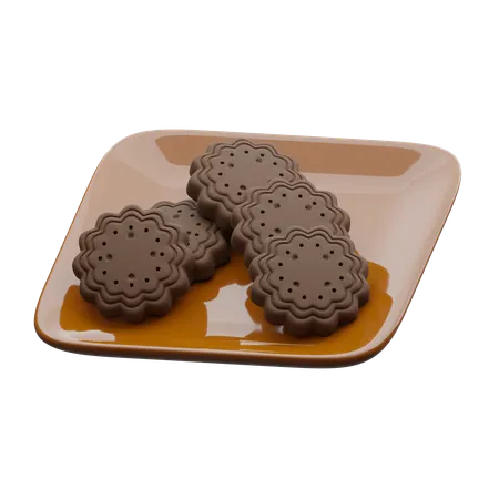 Biscuit  3D Icon
