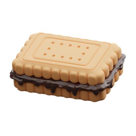 Biscuit  3D Icon