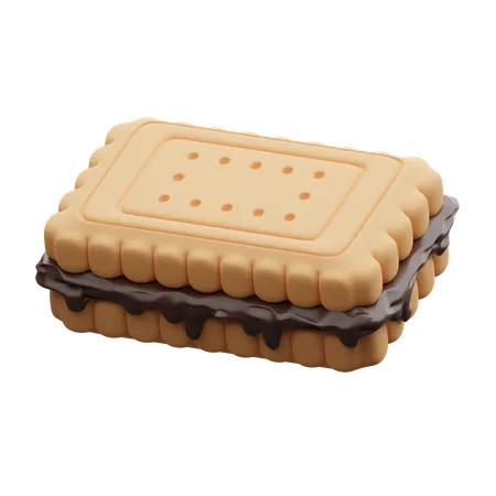 Biscuit  3D Icon