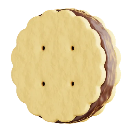 Biscuit  3D Icon