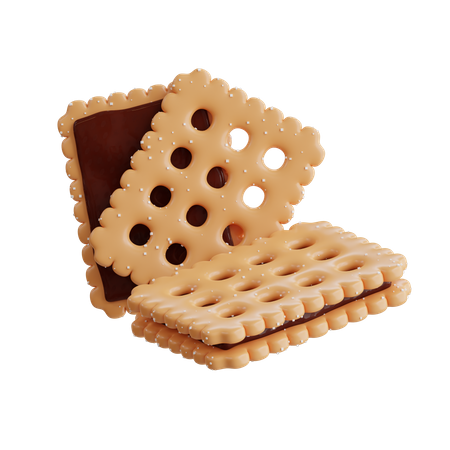 Biscuit  3D Icon