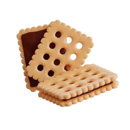 Biscuit  3D Icon