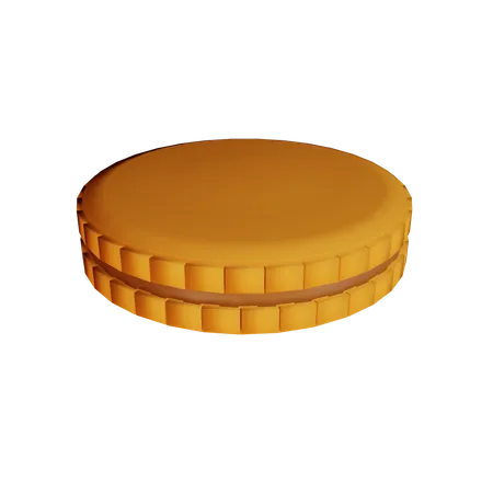 Biscuit  3D Illustration