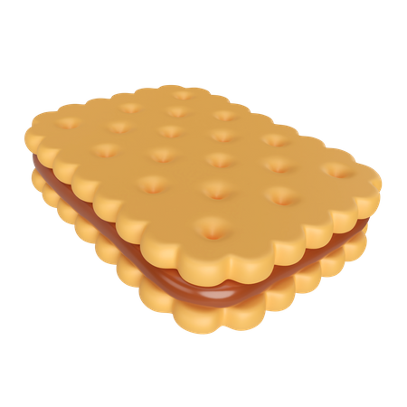 Biscuit 3D Icon
