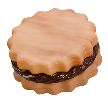 Biscuit au chocolat  3D Icon