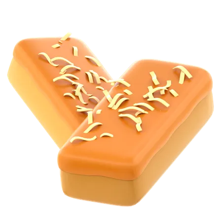 Biscuit au fromage  3D Icon