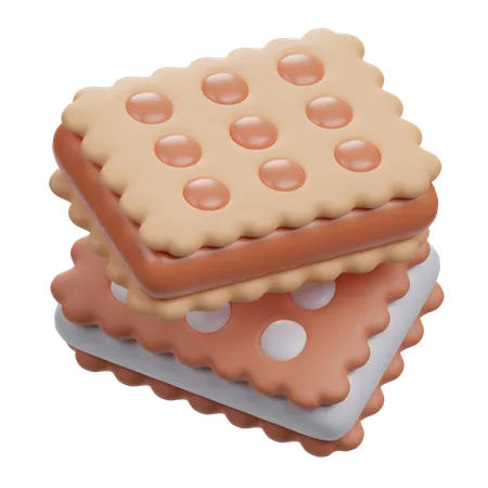 Des biscuits  3D Icon