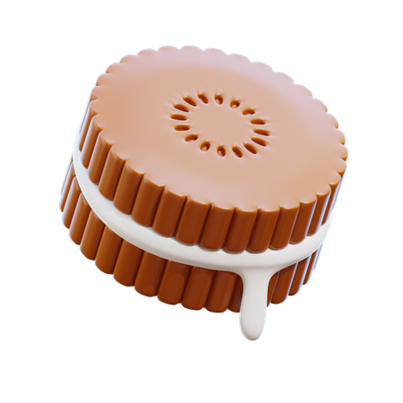 Biscuits  3D Icon
