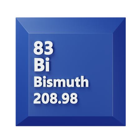 Bismuth  3D Icon