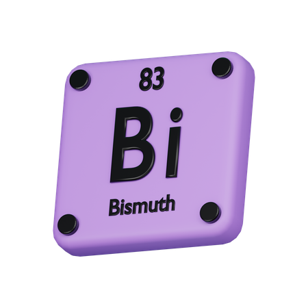 Bismuto  3D Icon