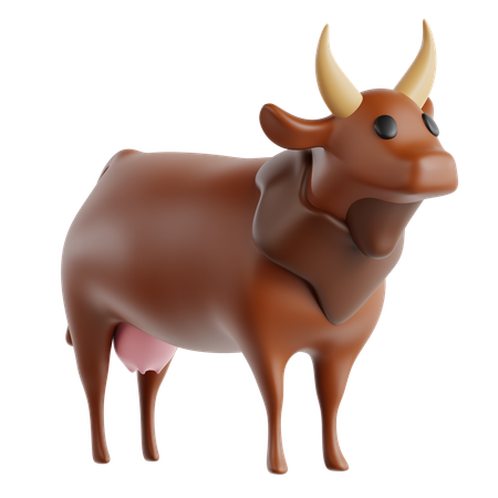 Bison  3D Icon