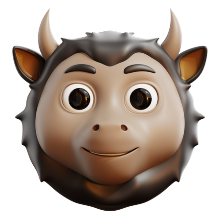 Bisonte  3D Icon