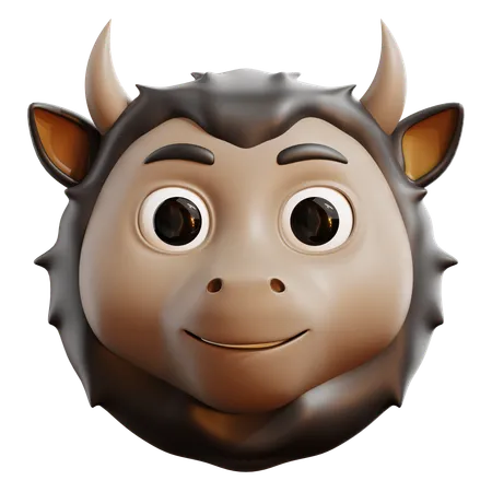 Bisonte  3D Icon