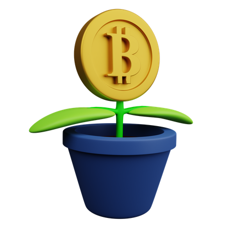 Bit Plant  3D Icon