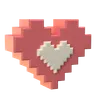 Bit Style Heart