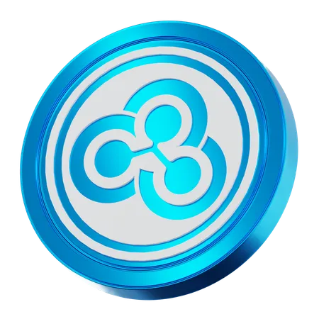 Bitcloud Coin  3D Icon