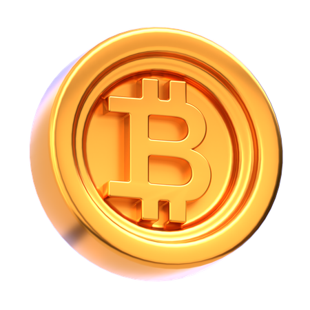 Bitcoin  3D Icon