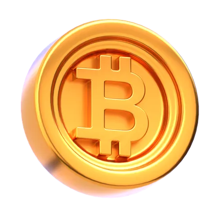 Bitcoin  3D Icon