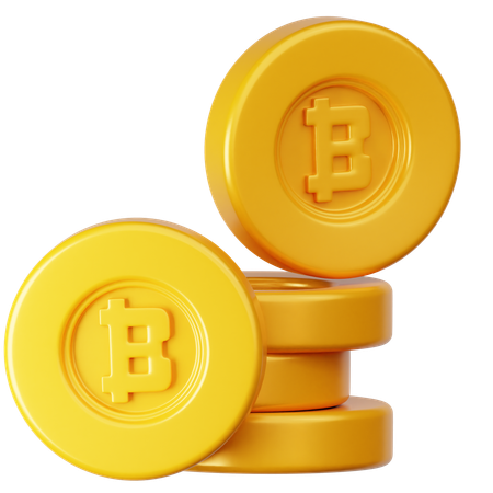 ビットコイン  3D Icon